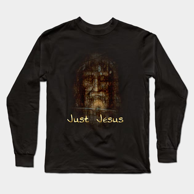 Shroud of Turin Sacred Heart of Jesus Catholic Long Sleeve T-Shirt by hispanicworld